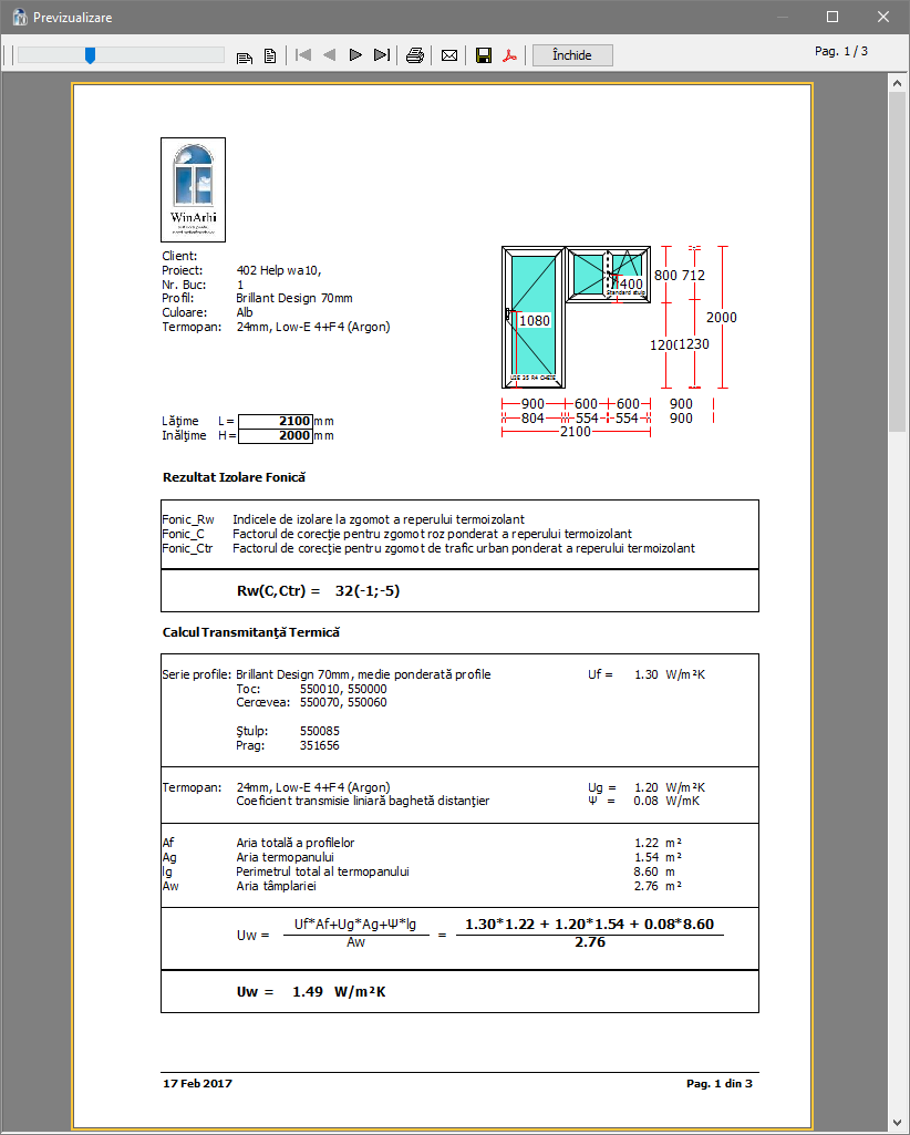 documente produs termic fonic