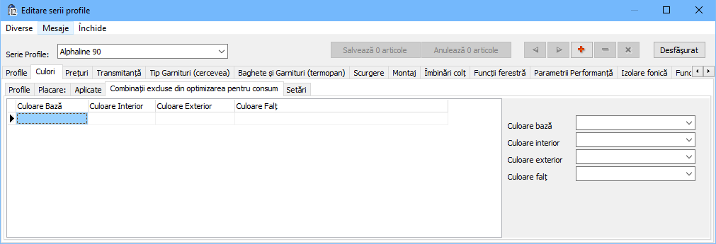 culori combinatii excluse