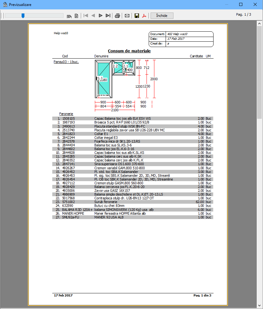 documente fisa feronerie