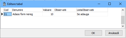 alte valori
