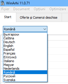 Selectare Limba