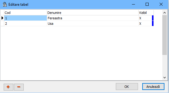 ListeTipFerestre