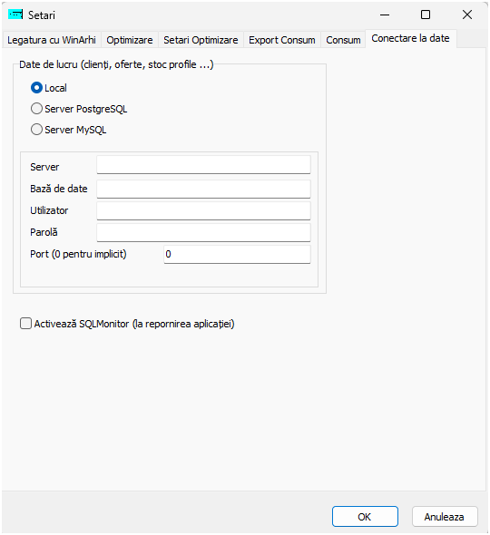 WinGlass_Setari_ConectareLaDate