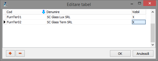 setari liste furnizori termopan